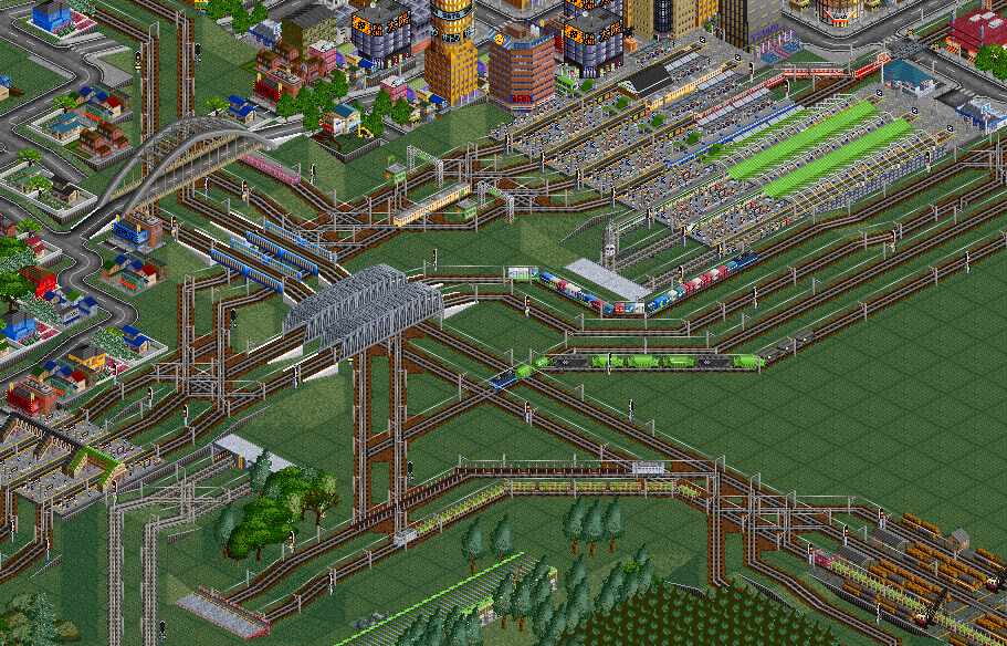 openttd japanese train set